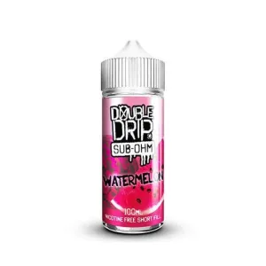 WATERMELON 100ML SHORT FILL E-LIQUID BY DOUBLE DRIP