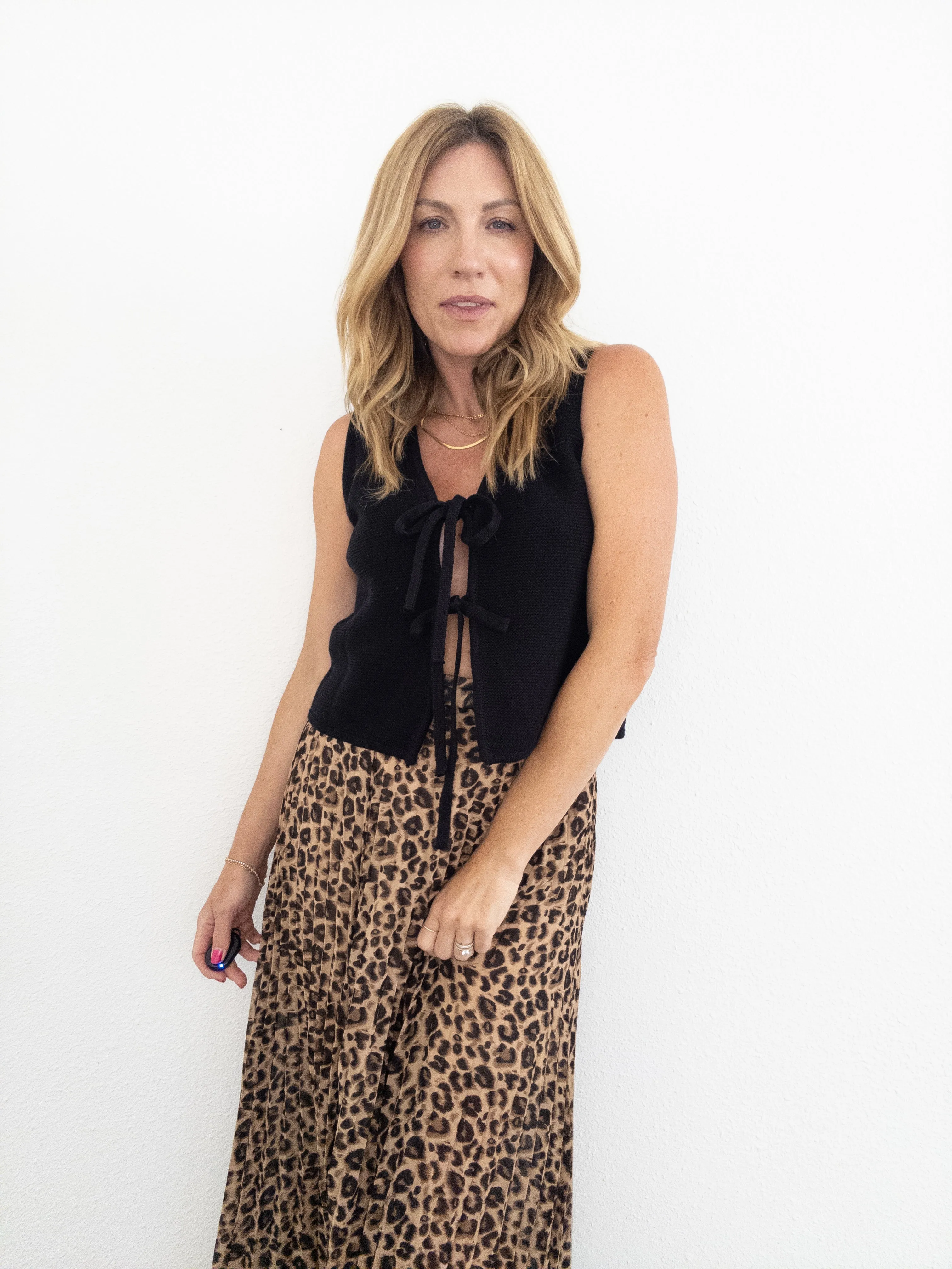 Wild Side Pleated Skirt