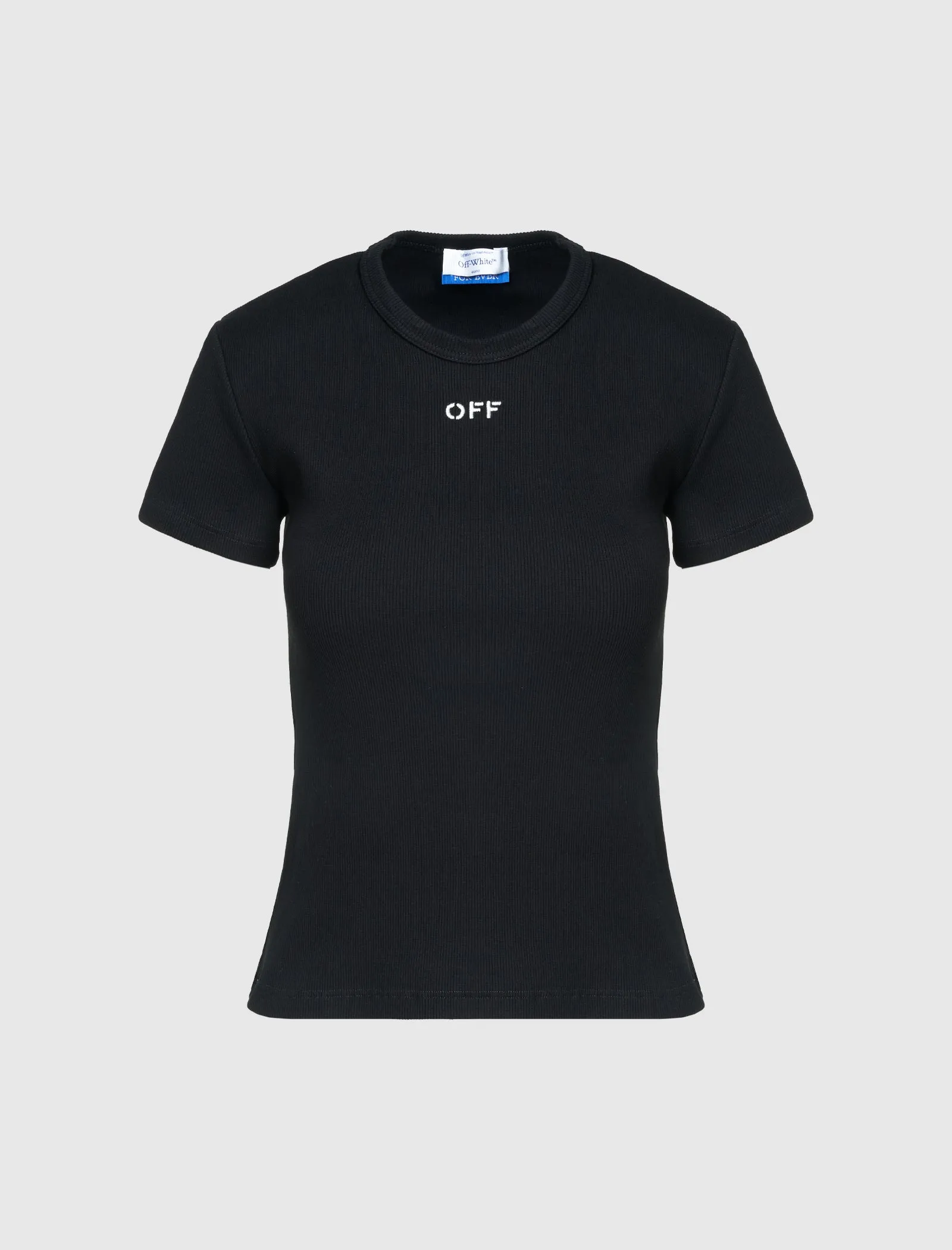 WOMEN'S OFF STAMP RIB TEE