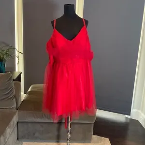 Women’s Red Short Prom Party Homecoming Dress Corset Back Plus Size 26W