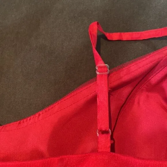 Women’s Red Short Prom Party Homecoming Dress Corset Back Plus Size 26W