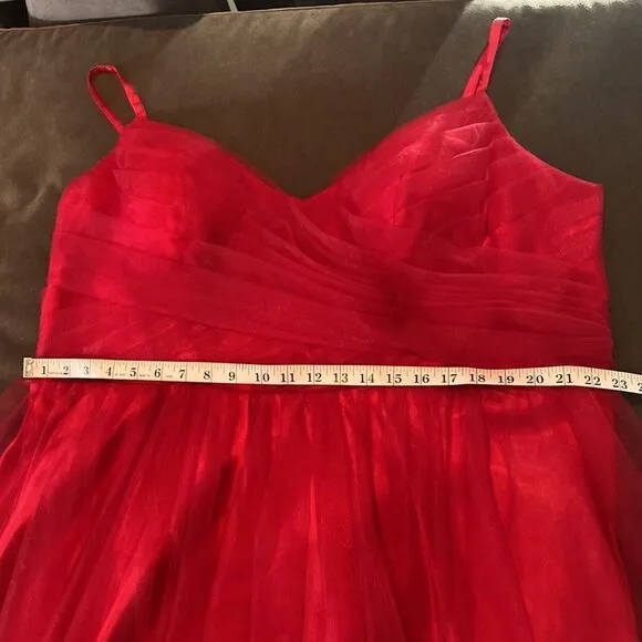 Women’s Red Short Prom Party Homecoming Dress Corset Back Plus Size 26W