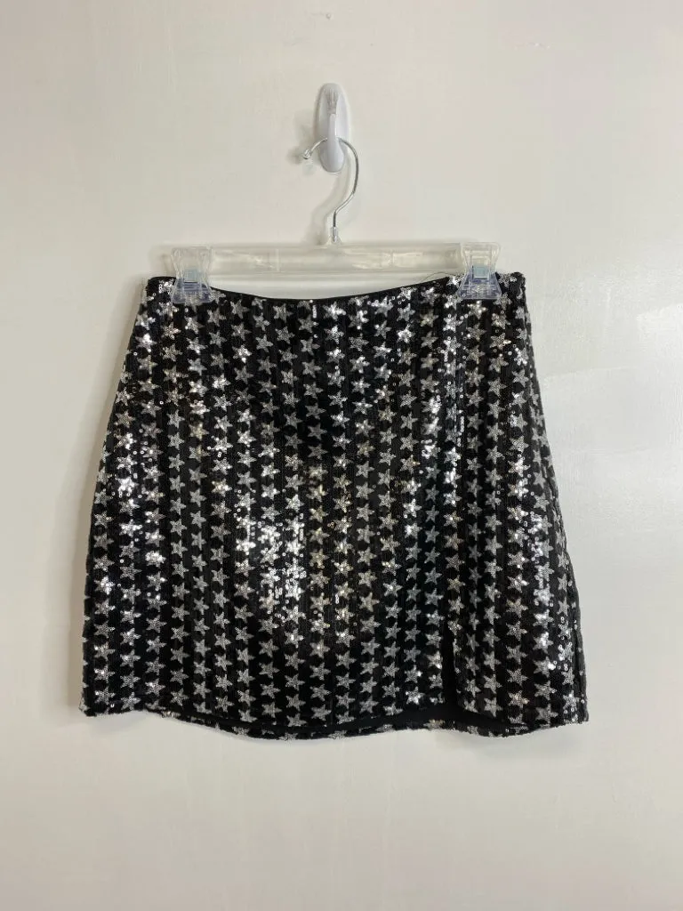 Womens Size Med Misses Black Altar'd State Skirt