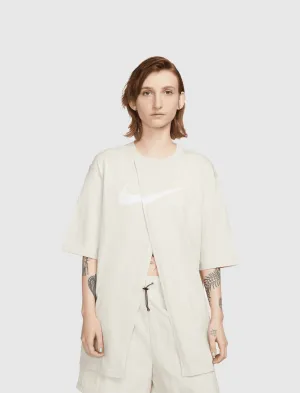 WOMEN'S SLIT SHORT SLEEVE TOP