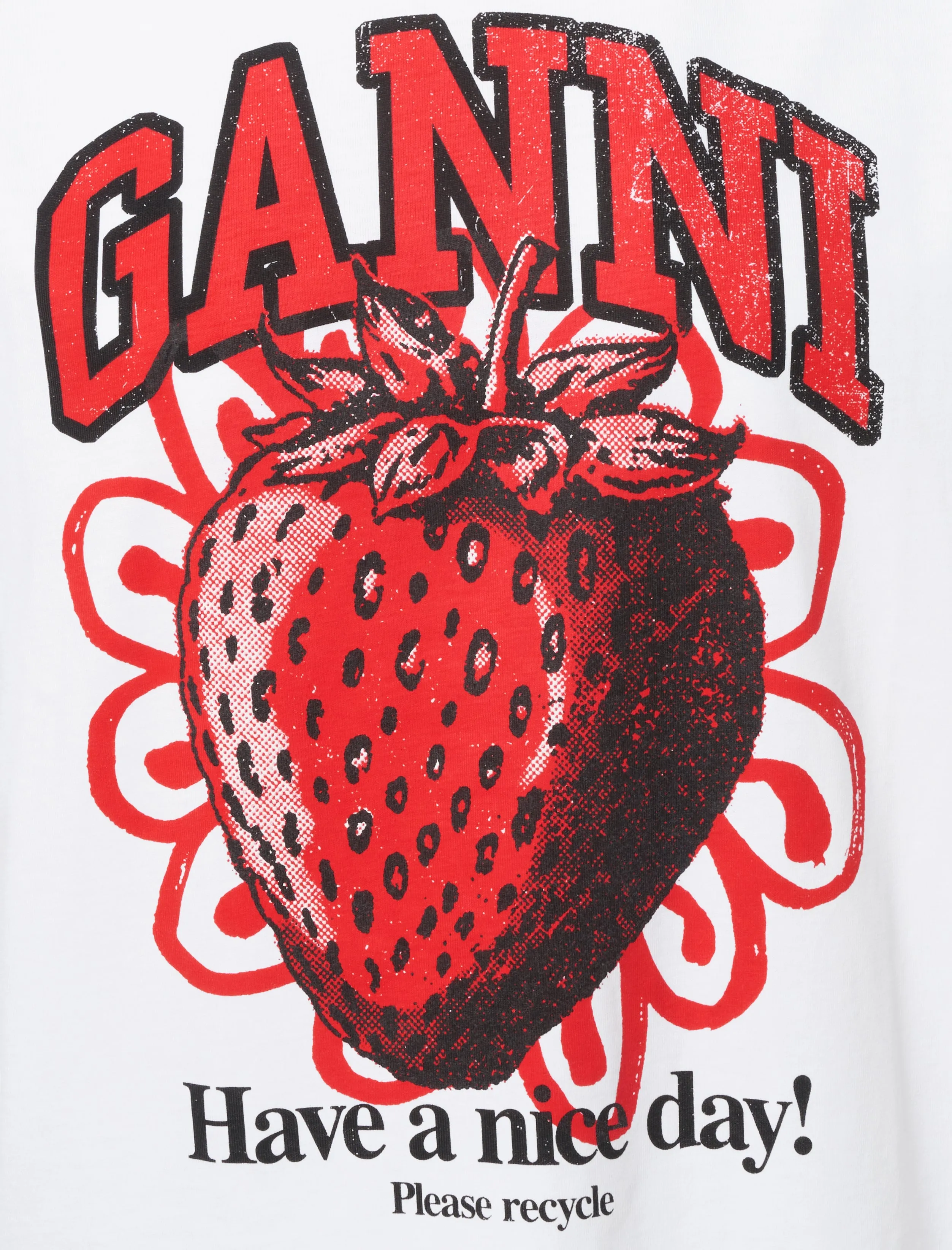WOMEN'S STRAWBERRY T-SHIRT