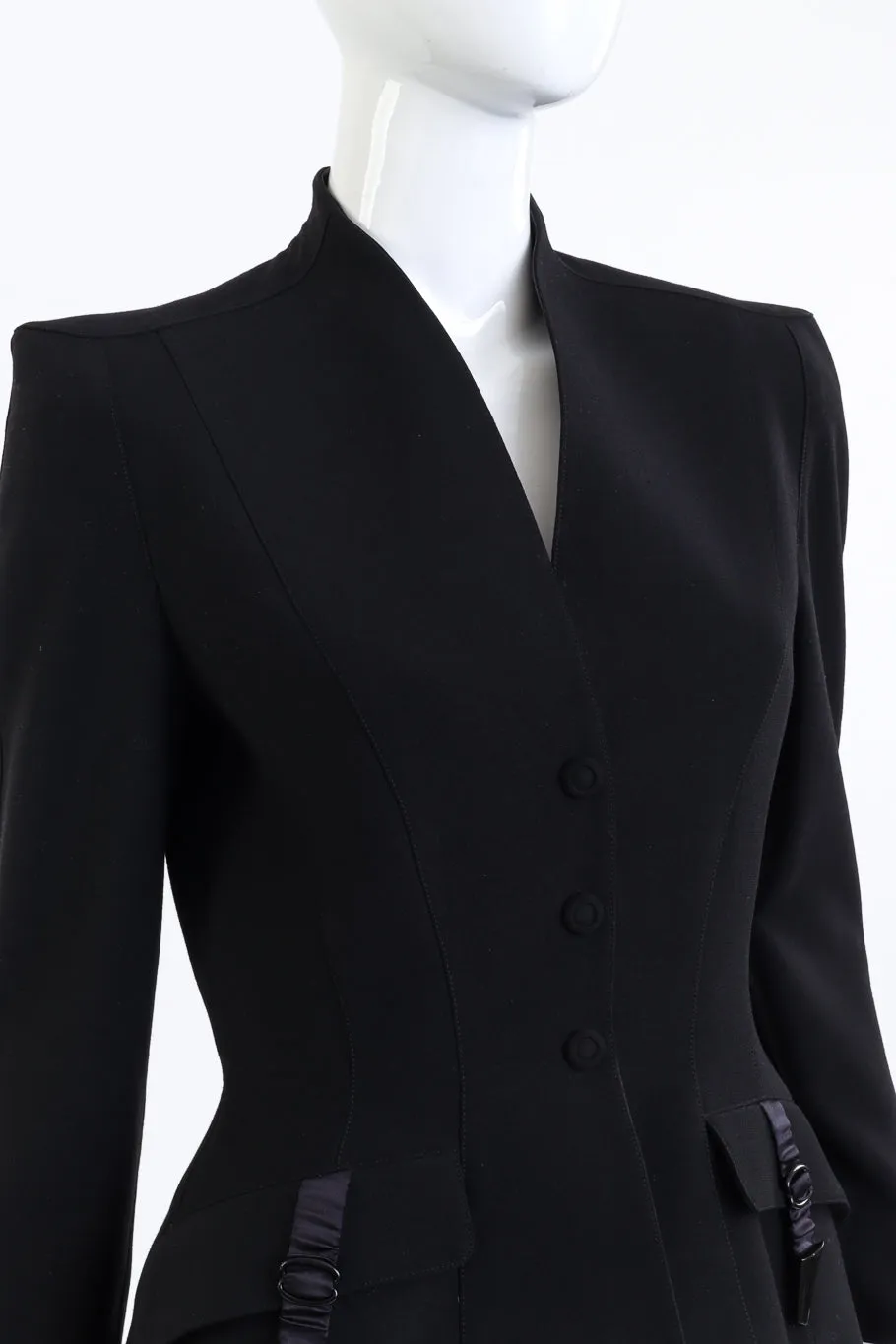 Wool Peplum Blazer
