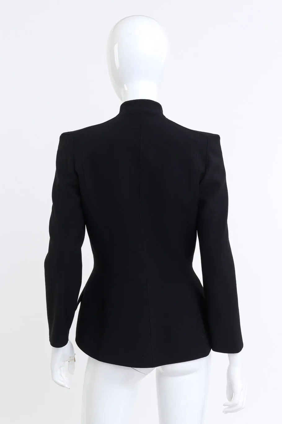 Wool Peplum Blazer