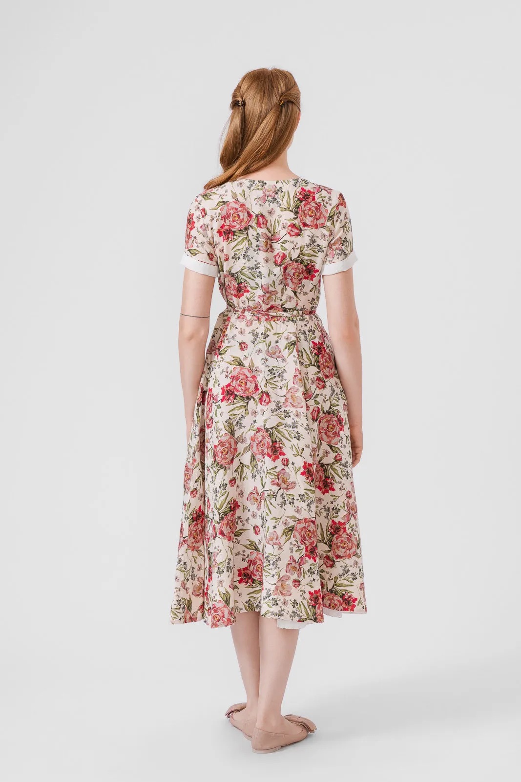 Wrap Dress, Short Sleeve