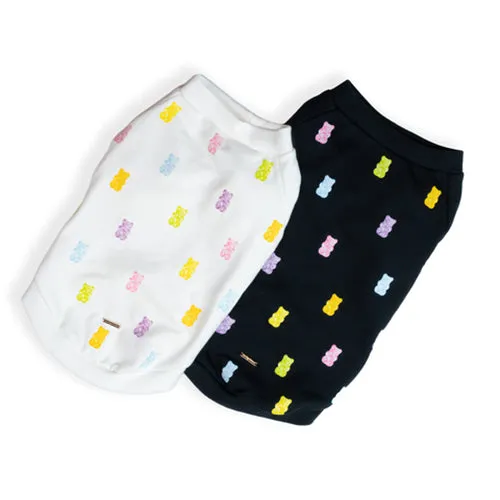 Yummy Bear Crewneck Dog Top in White