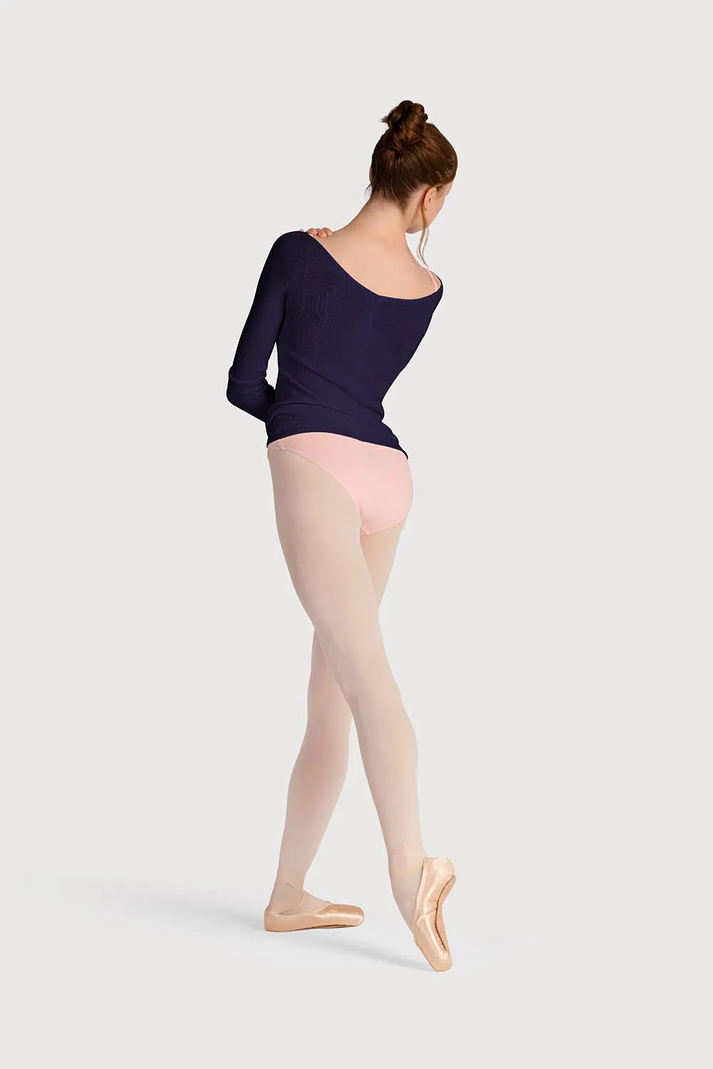 Z0105 - Bloch Kara Long Sleeve V Womens Top